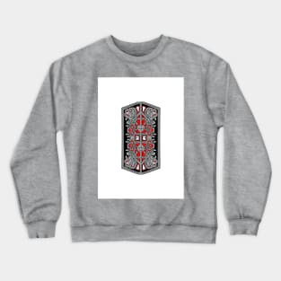 tribal batak motif2 Crewneck Sweatshirt